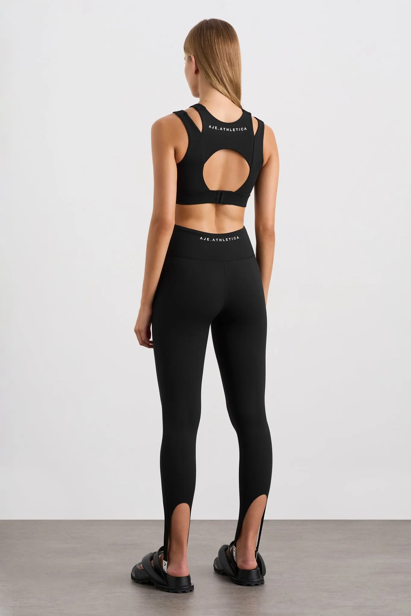 Layered Cut Out Sports Bra 385