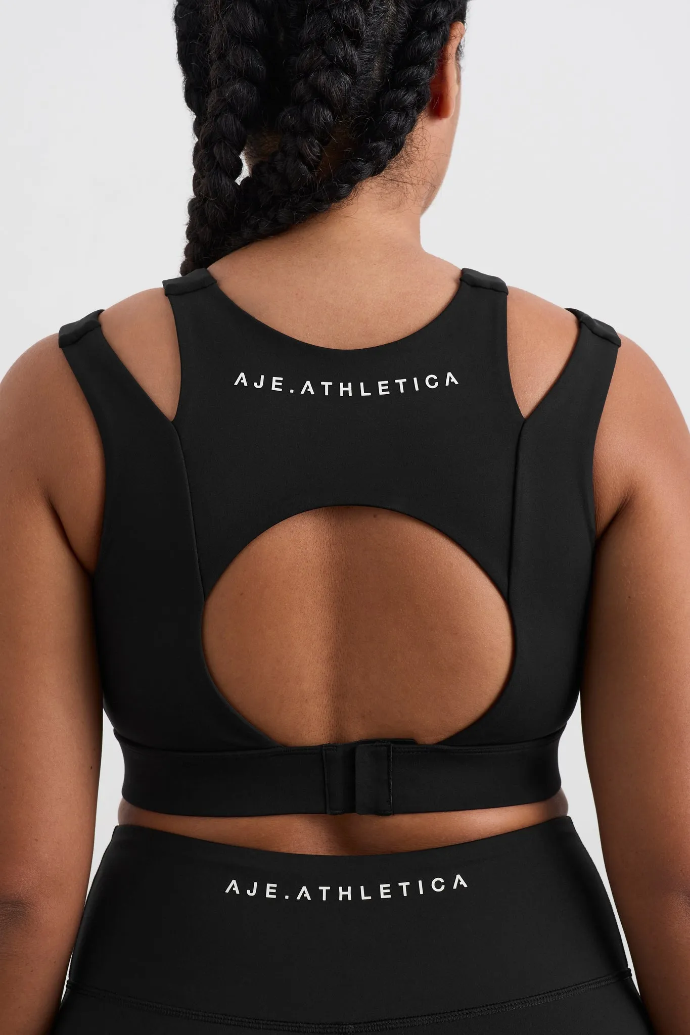 Layered Cut Out Sports Bra 385