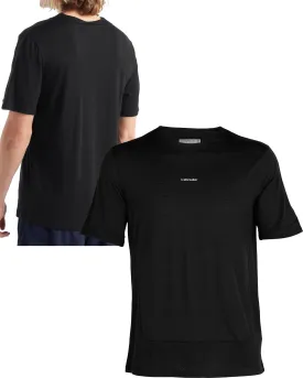 Icebreaker Mens ZoneKnit Short Sleeve Tee {IC-0A59LK} with Moisture-Wicking Technology