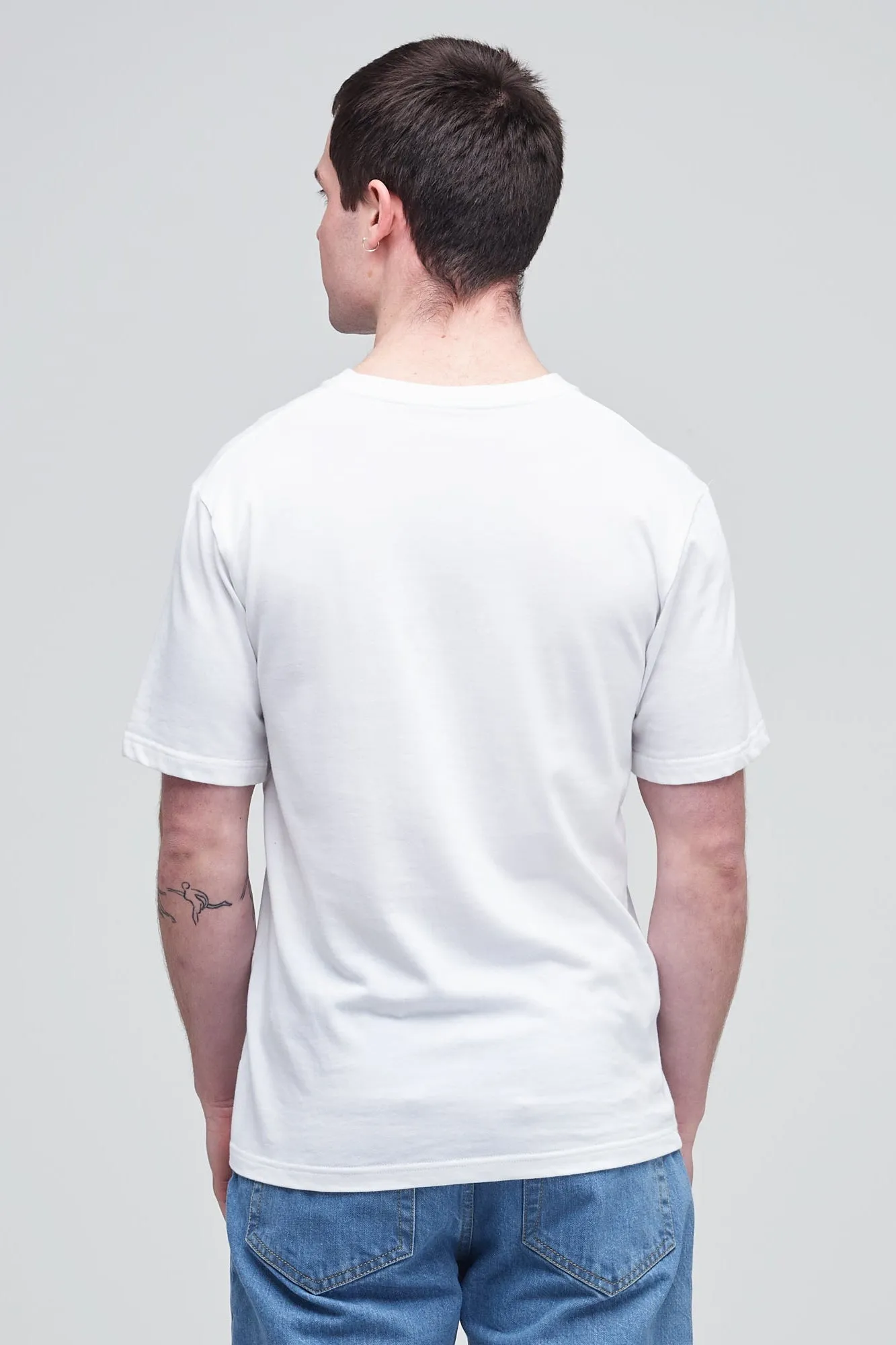 Men's Short Sleeve T Shirt White