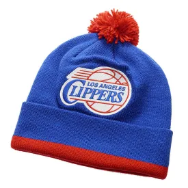 Mitchell & Ness Los Angeles Clippers Striped Beanie