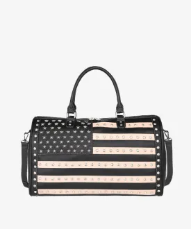 Montana West American Pride Studs Weekender Bag