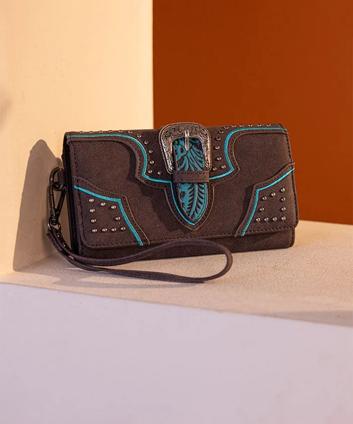 Montana West Buckle Wristlet