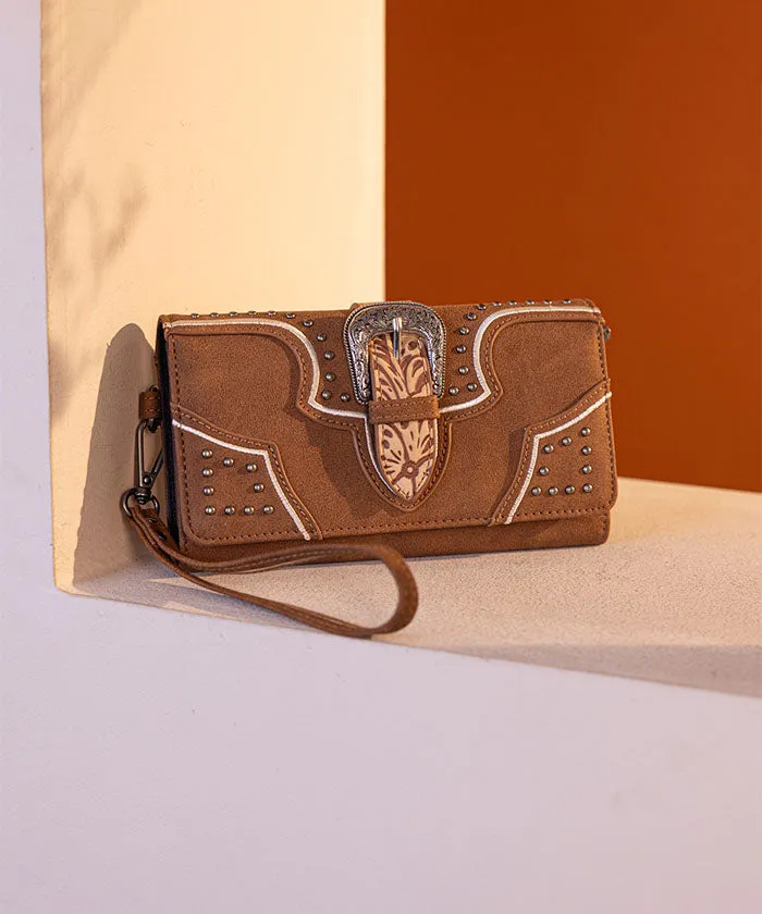 Montana West Buckle Wristlet