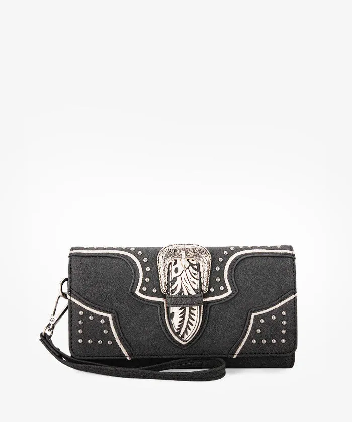 Montana West Buckle Wristlet