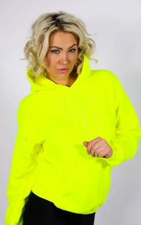 Neon Yellow Festival Hoodie