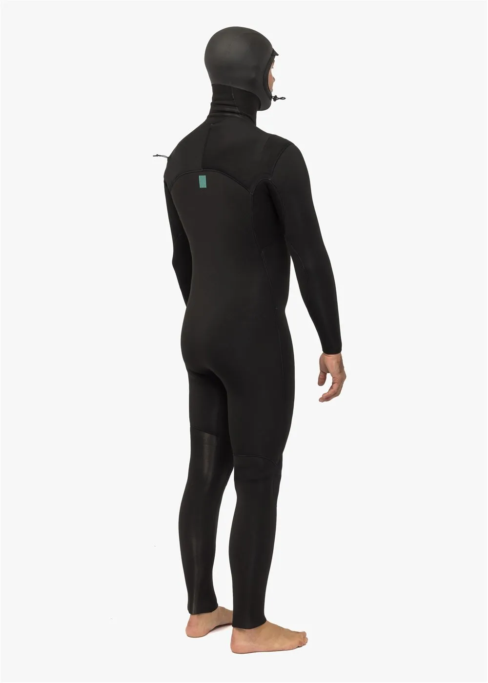 New Seas 4-3 Hooded U-Zip Wetsuit