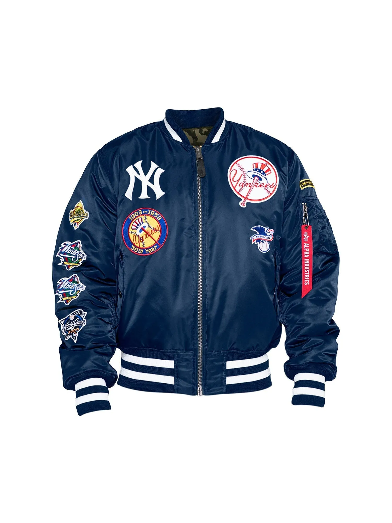 NEW YORK YANKEES X ALPHA X NEW ERA MA-1 BOMBER JACKET