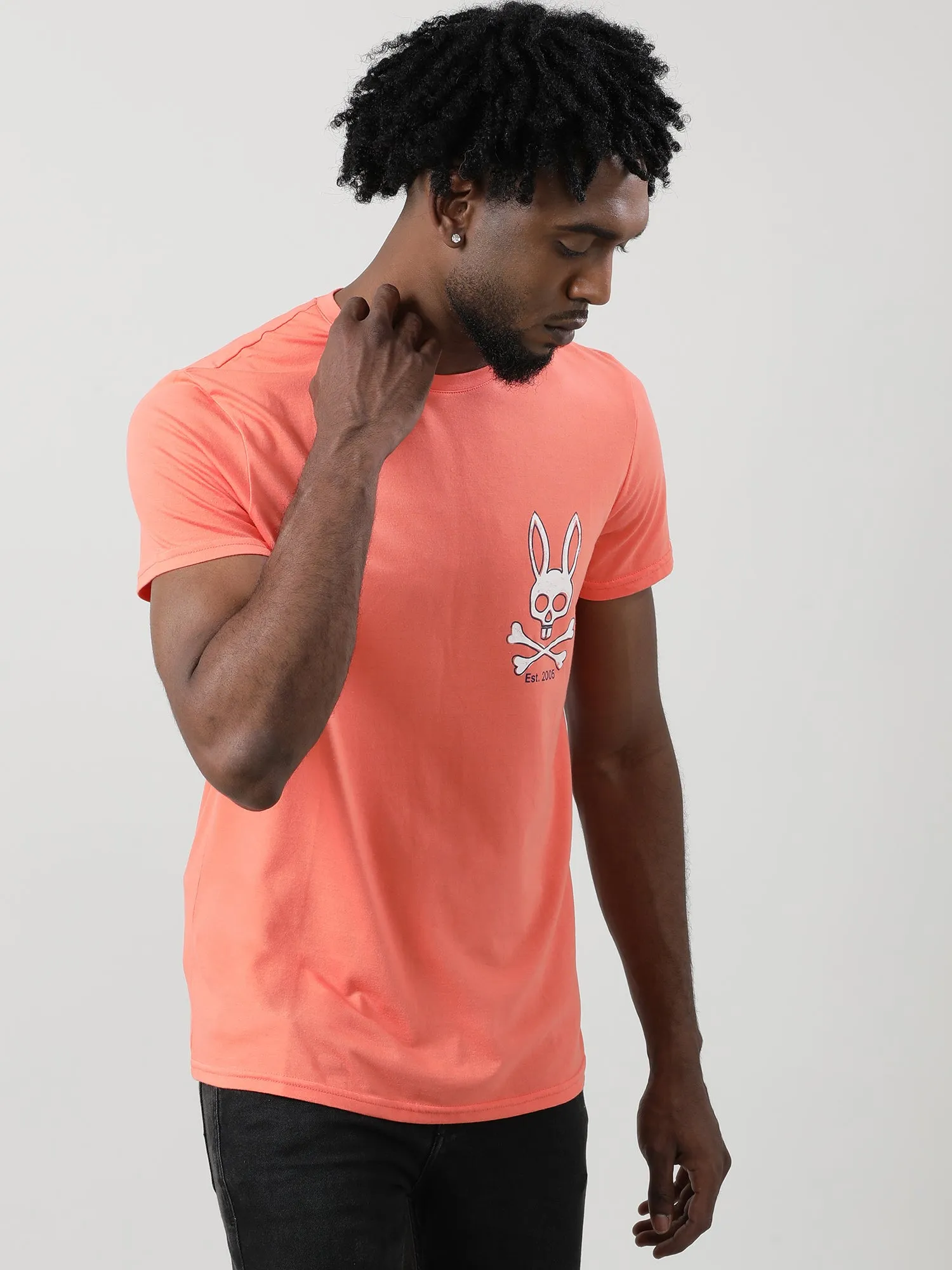 Orange Regular Fit Super Soft T shirt