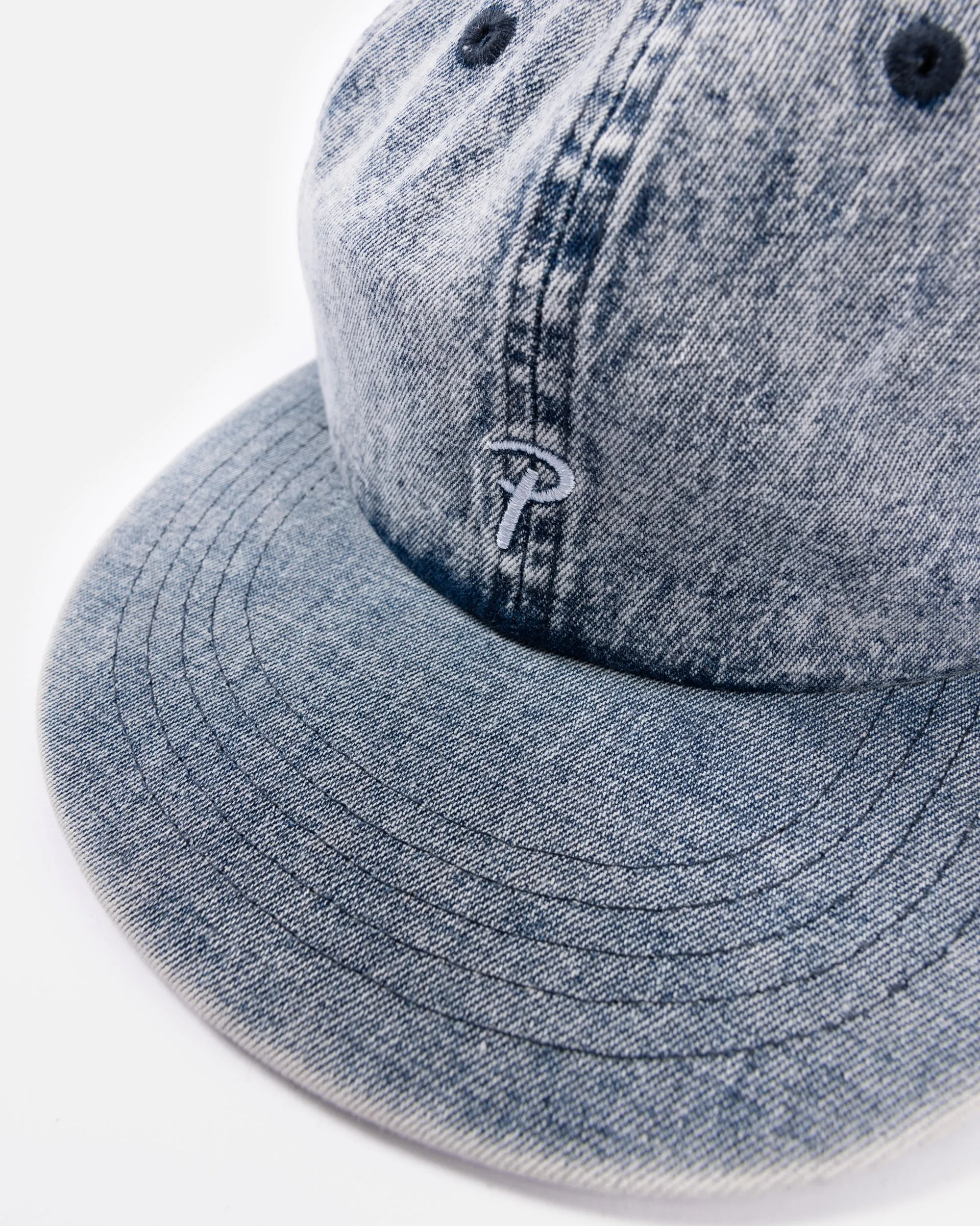 Patta Acid Wash Sports Cap (Blue Denim)