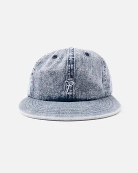 Patta Acid Wash Sports Cap (Blue Denim)