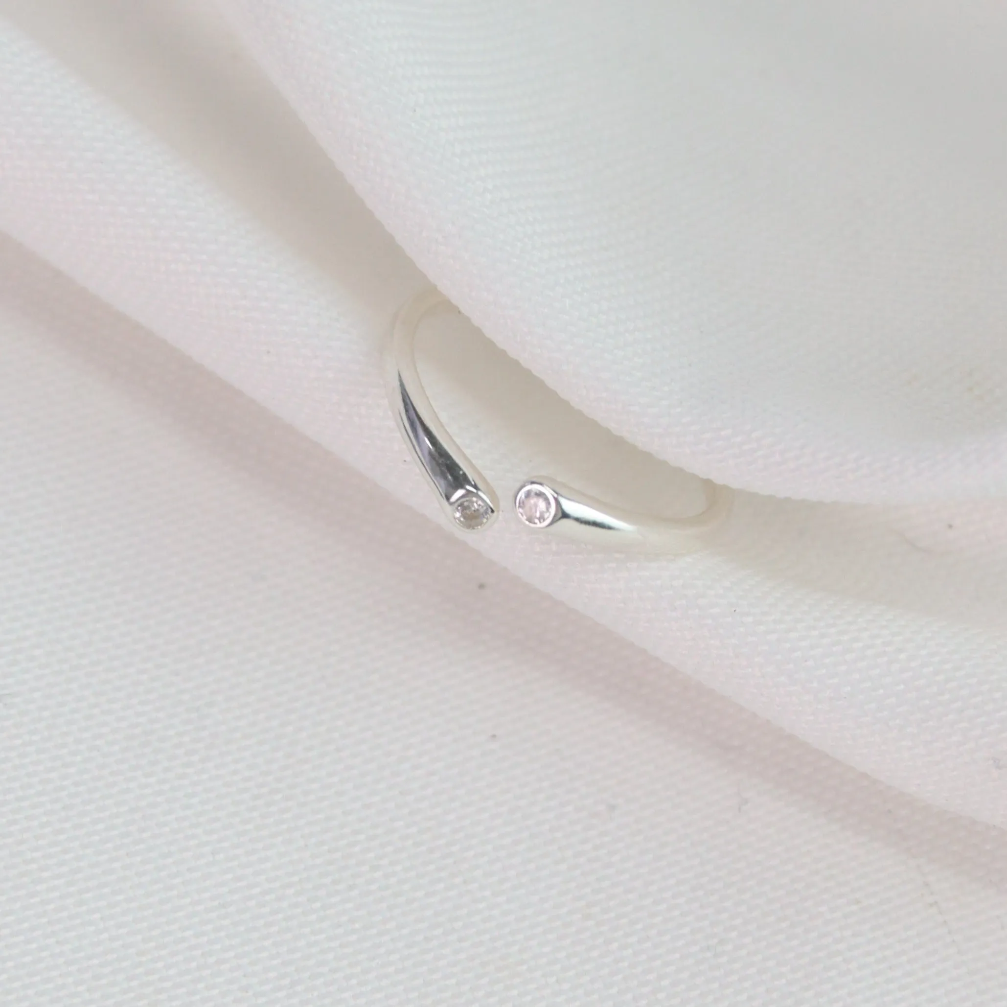 Phoebe | Adjustable Sterling Silver Ring