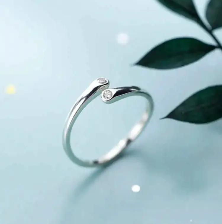 Phoebe | Adjustable Sterling Silver Ring