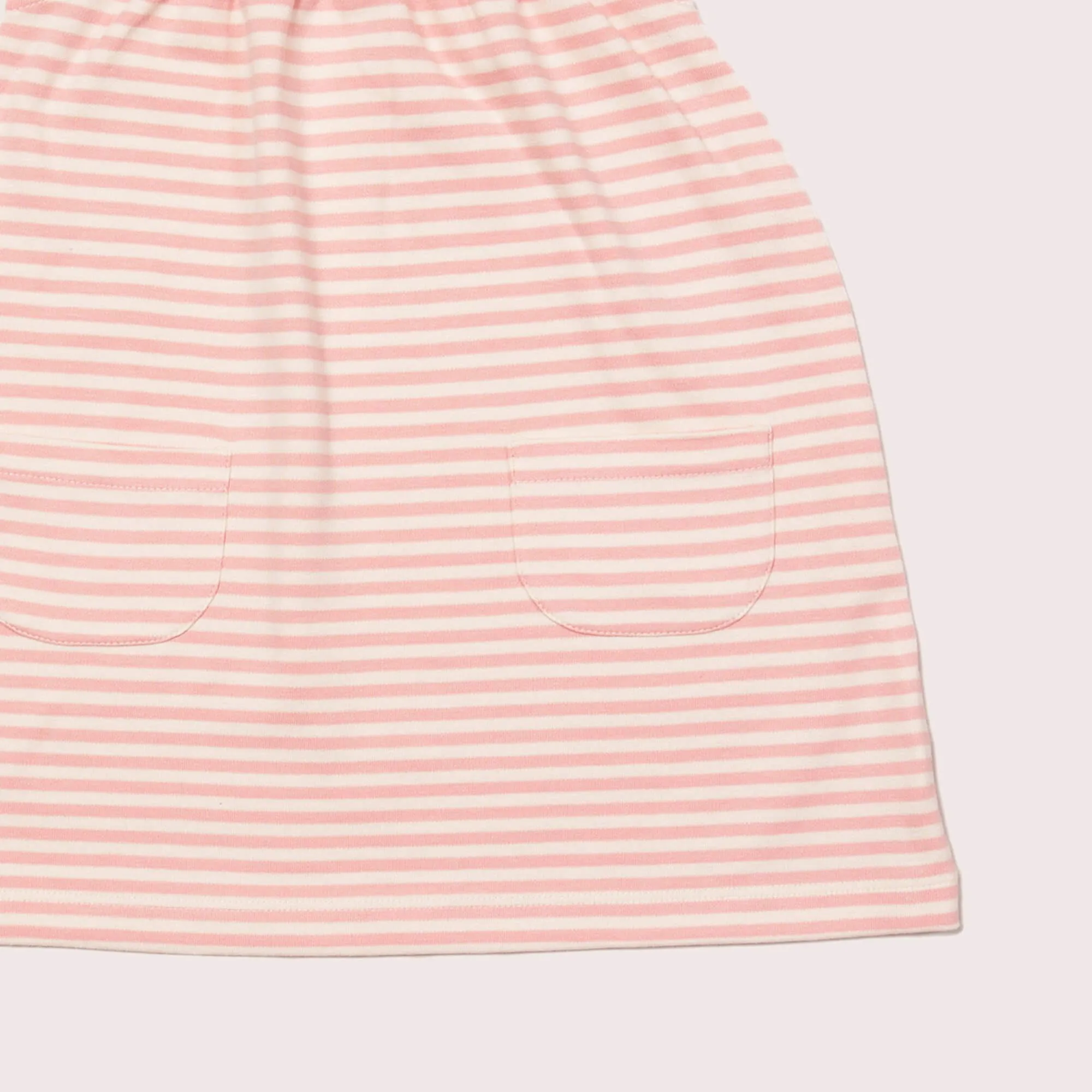 Pink Striped Interlock Playdays Dress