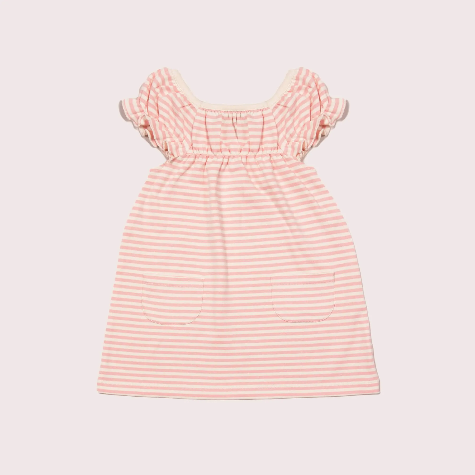 Pink Striped Interlock Playdays Dress