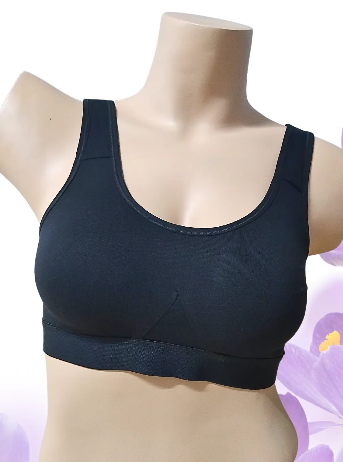 Poppy - Sports Brassiere | Perfect Sports Brassiere | Bottom Elastic | Broad Strap Gives Less Pressure on Shoulder (POPPY)