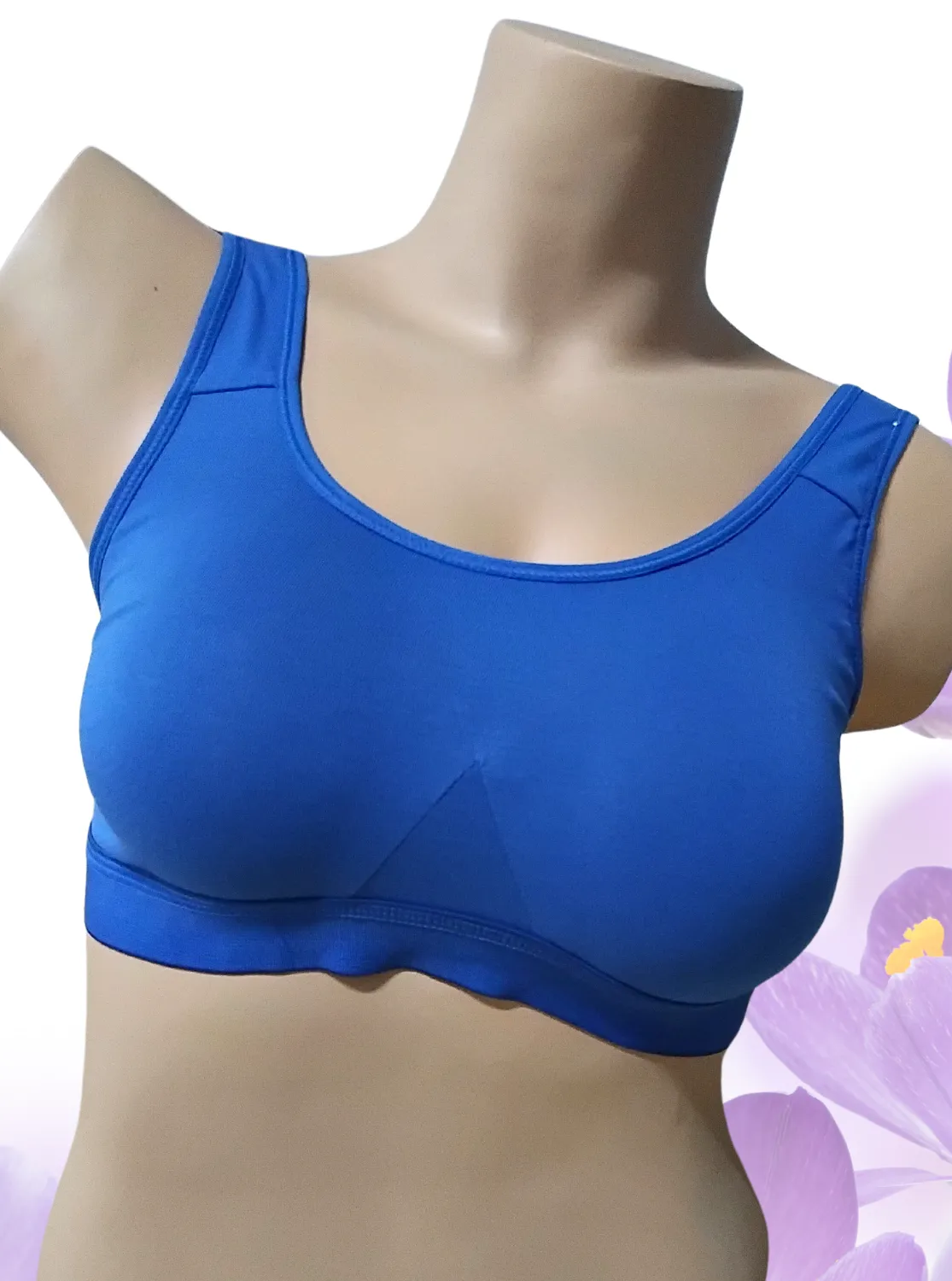 Poppy - Sports Brassiere | Perfect Sports Brassiere | Bottom Elastic | Broad Strap Gives Less Pressure on Shoulder (POPPY)