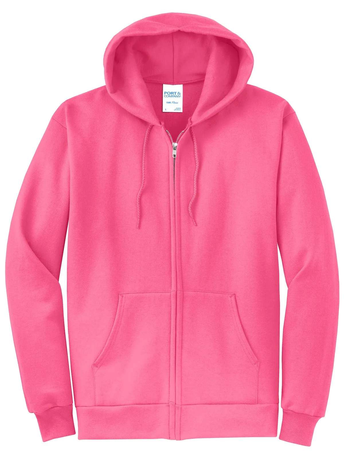 Port & Company - Core Fleece Full-Zip Hooded Sweatshirt