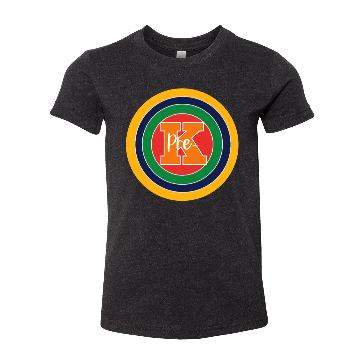 Pre-K YOUTH Primary Colors Target Shirt