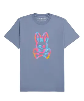 Psycho Bunny Montgomery GraphicTee - Chambray Blue