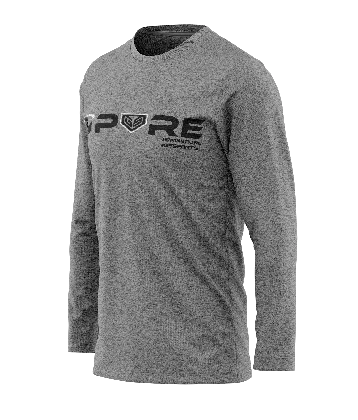 Pure GS Sports #hashtag Long Sleeve Tee