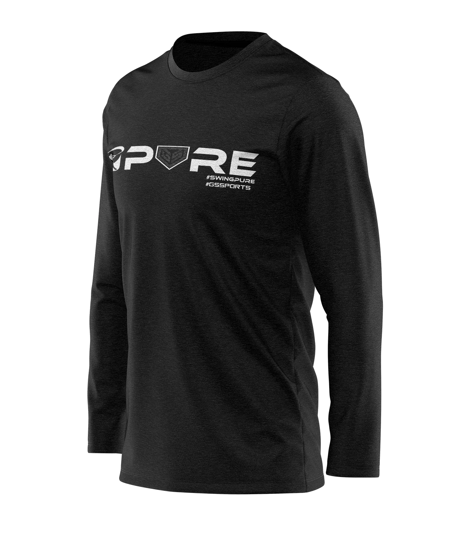 Pure GS Sports #hashtag Long Sleeve Tee