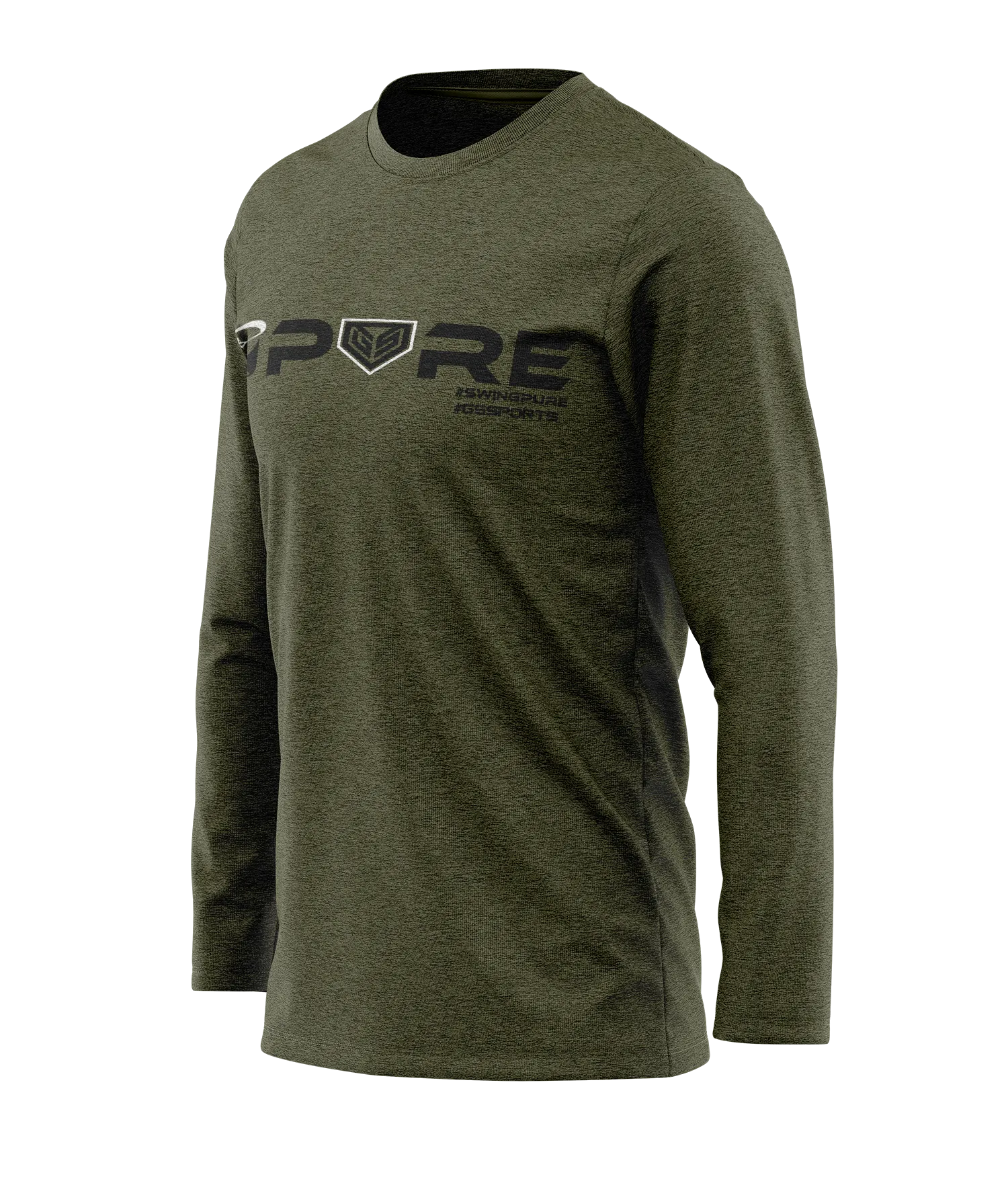 Pure GS Sports #hashtag Long Sleeve Tee