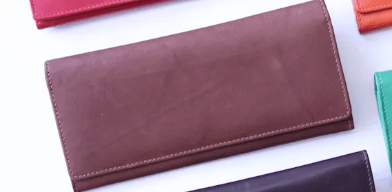 Rectangle Leather Wallet