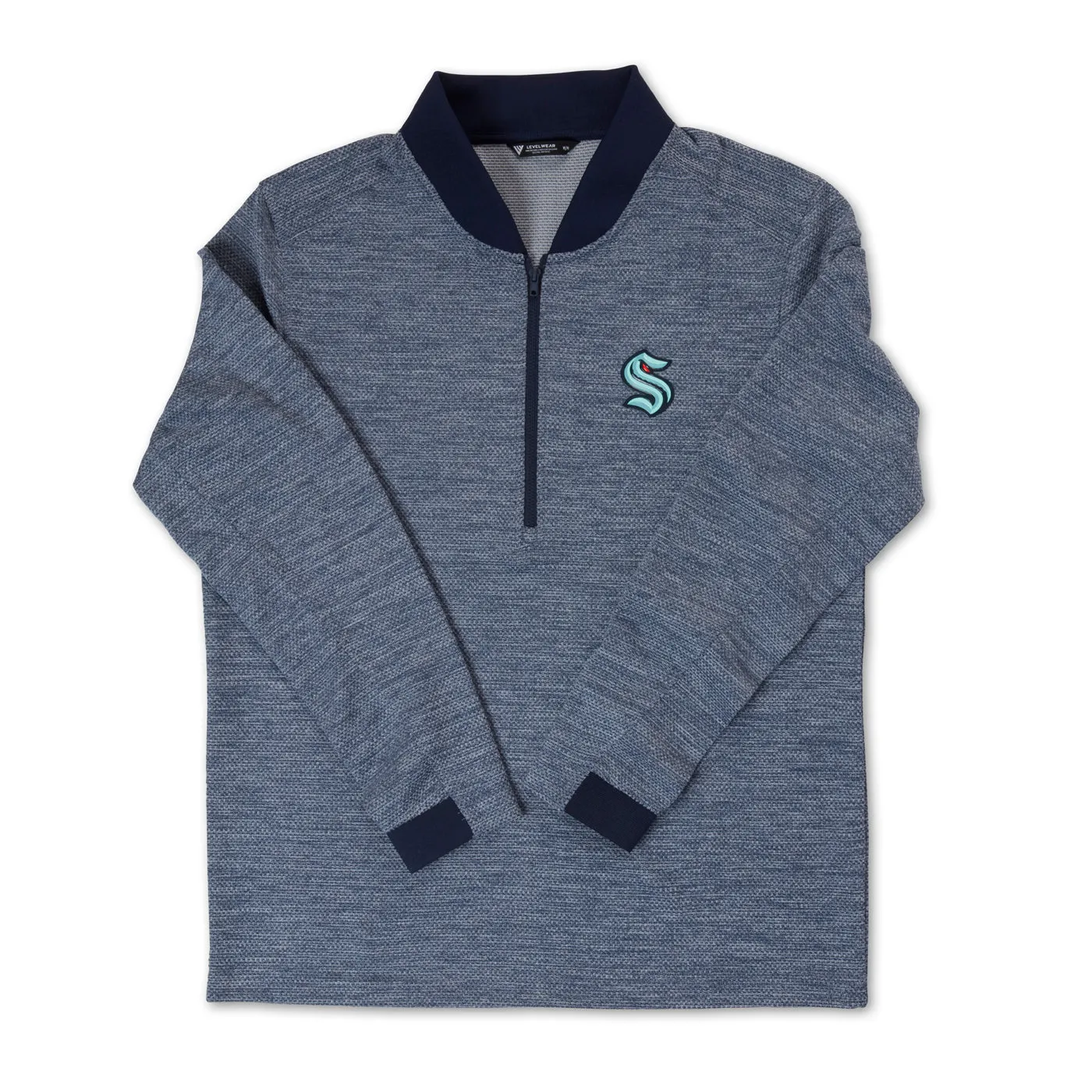 Seattle Kraken Mens Hunter Track Half Zip