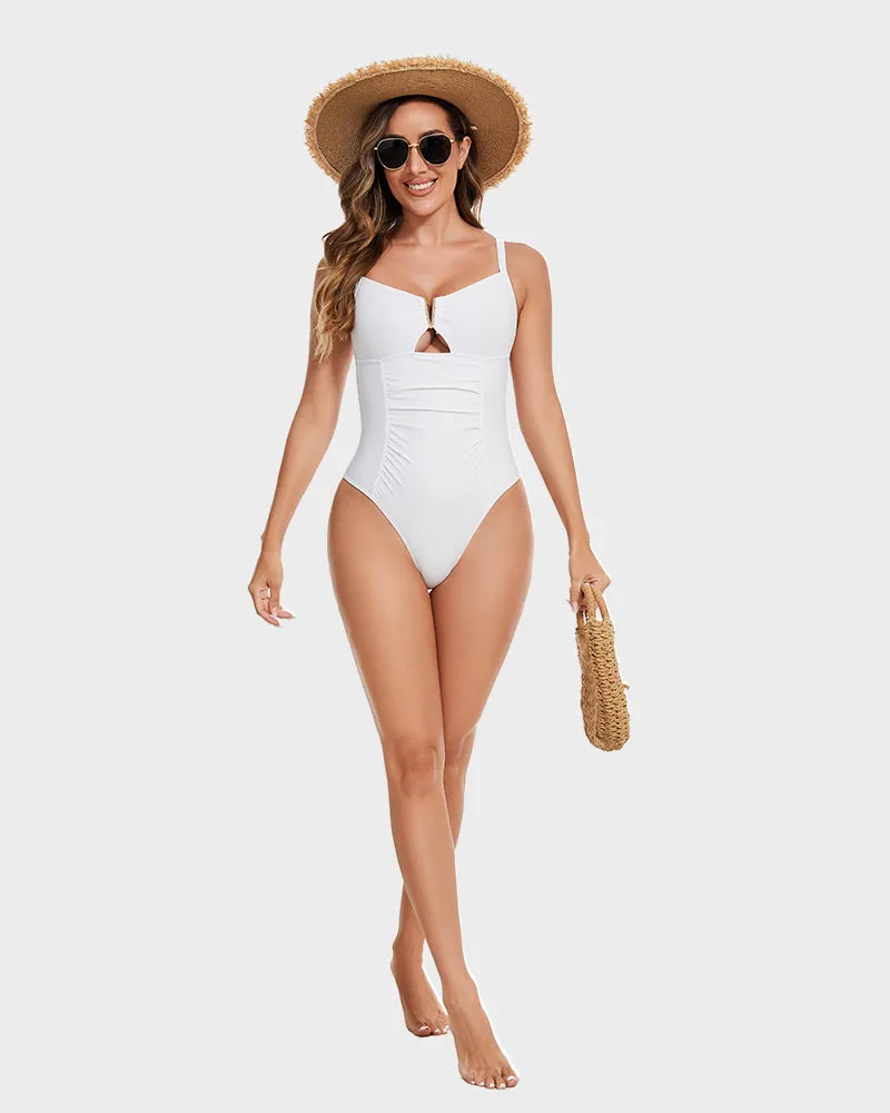 SheCurve® V-neck Bikini Swimsuit