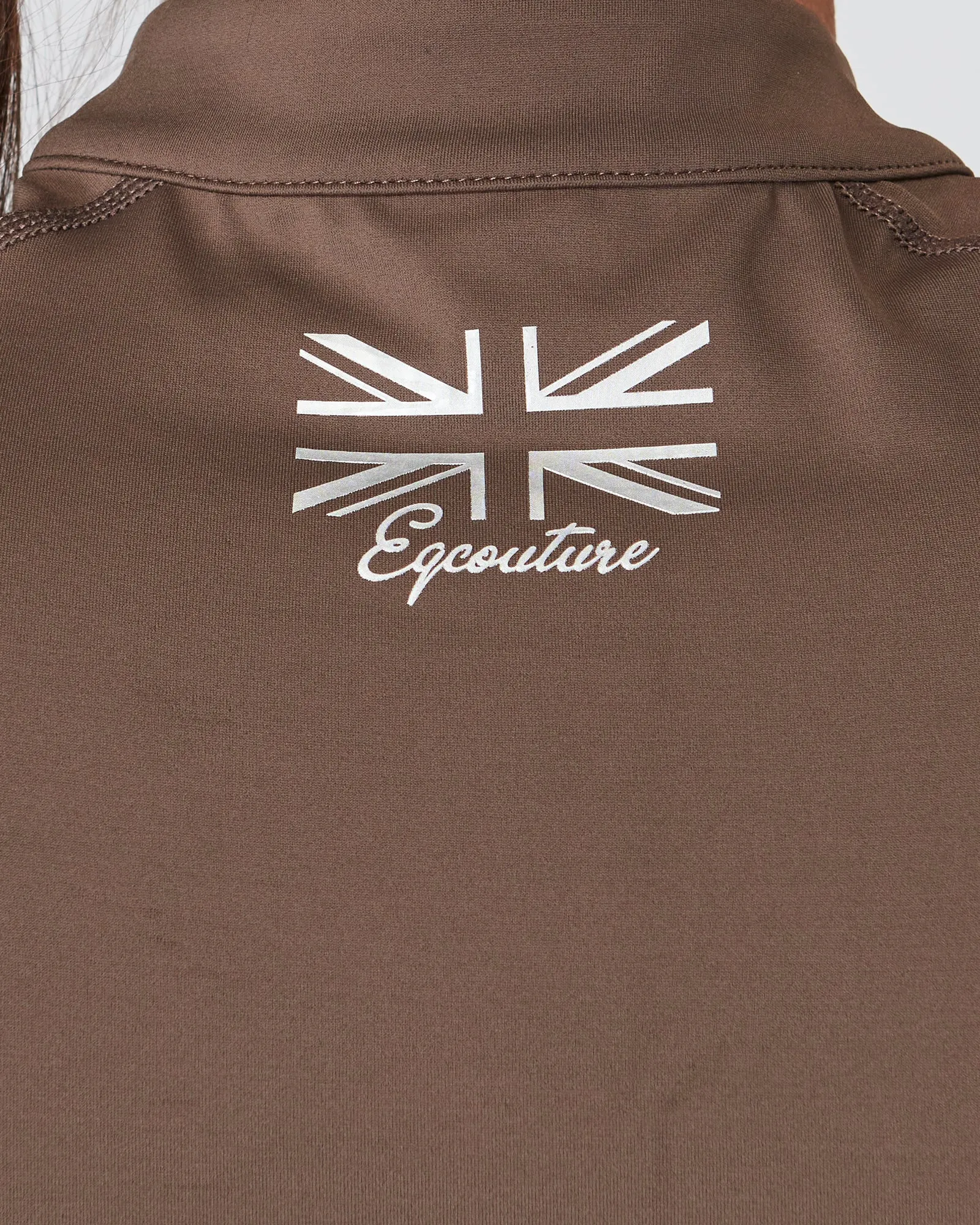 Short Sleeve Equestrian Technical Base Layer - MOCHA