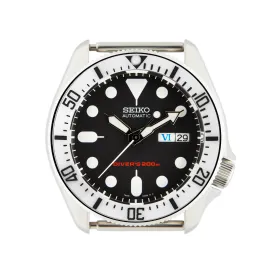 SKX007/SRPD Ceramic Bezel Insert: DSSD style White/Black