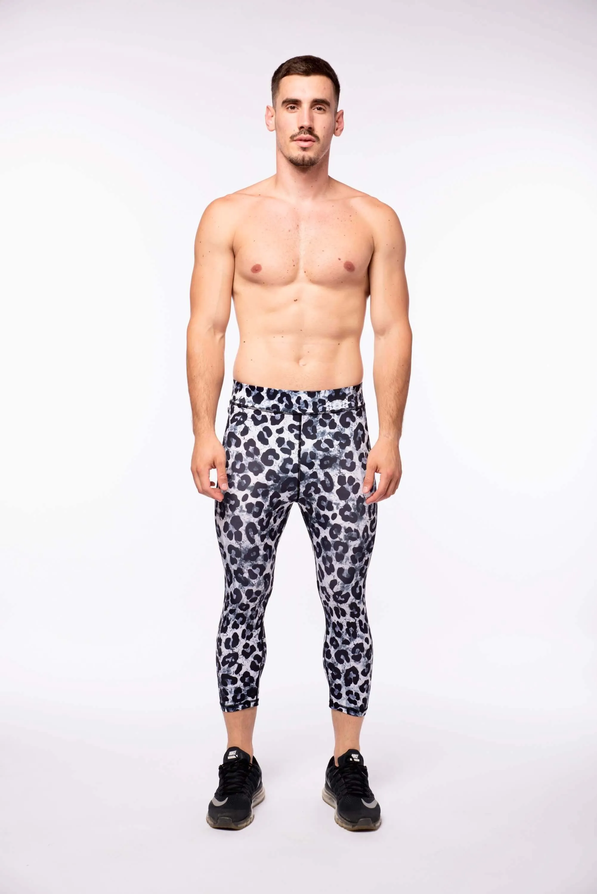 Snow Leopard ¾ Meggings