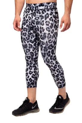 Snow Leopard ¾ Meggings