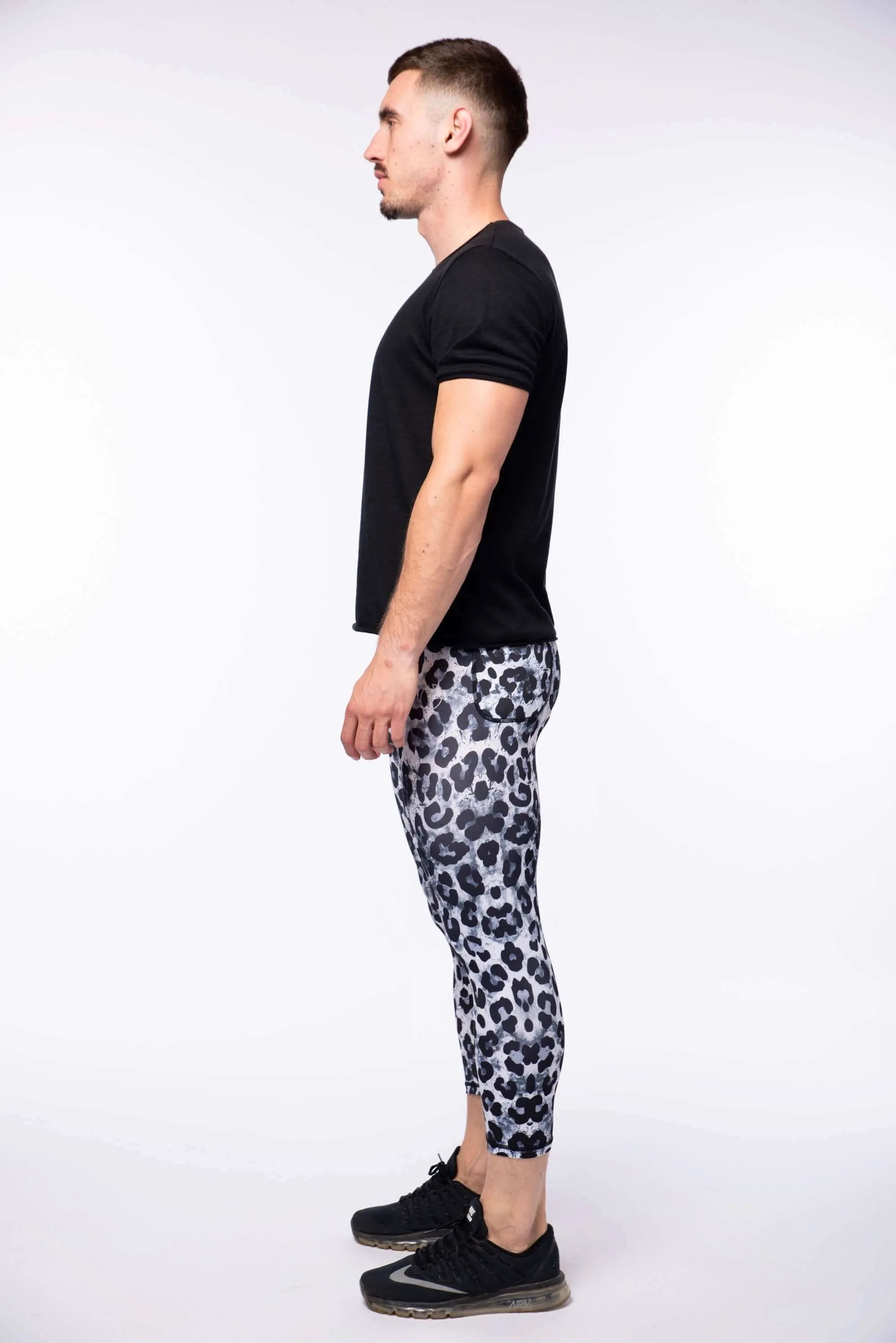 Snow Leopard ¾ Meggings