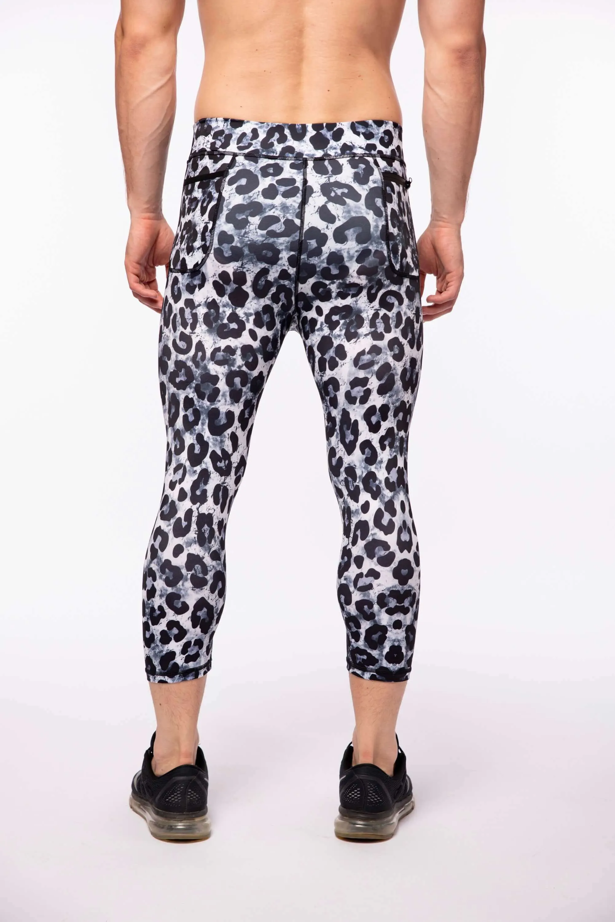 Snow Leopard ¾ Meggings