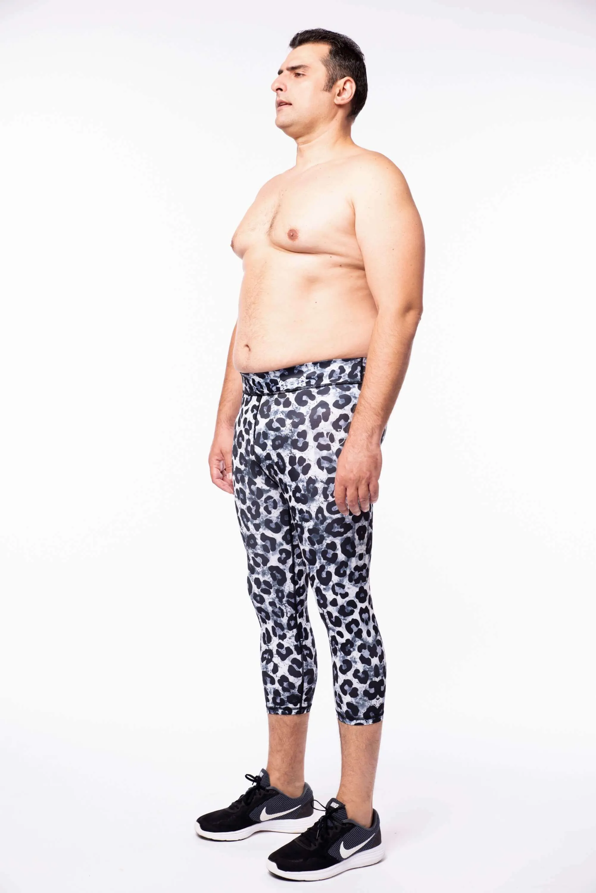 Snow Leopard ¾ Meggings