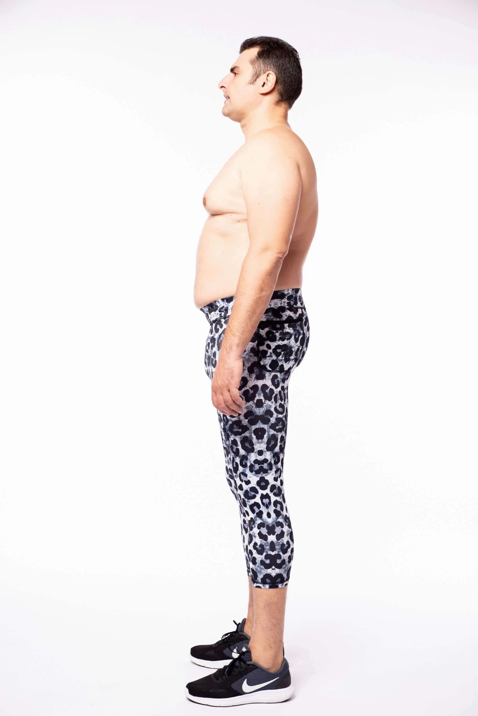 Snow Leopard ¾ Meggings