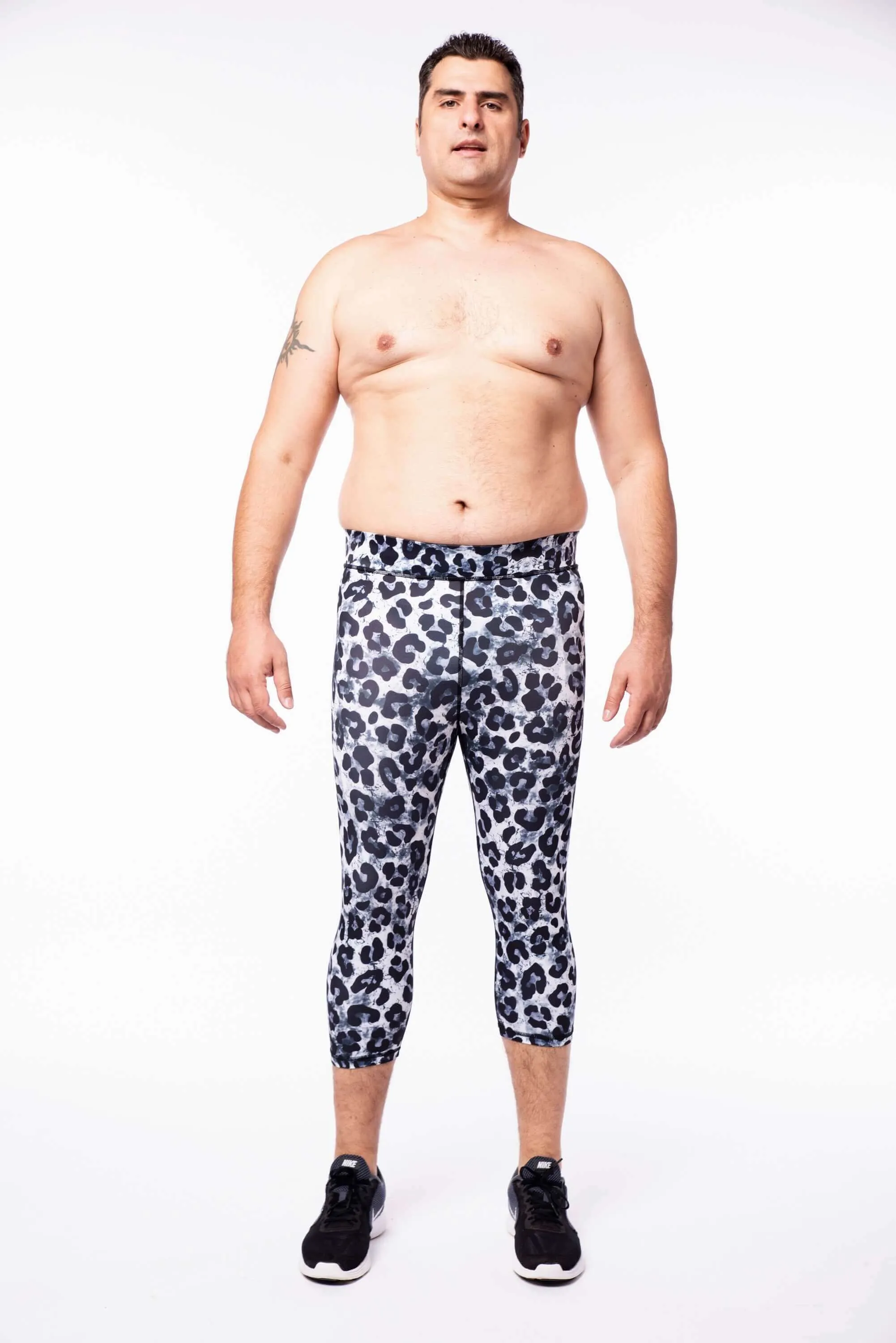 Snow Leopard ¾ Meggings