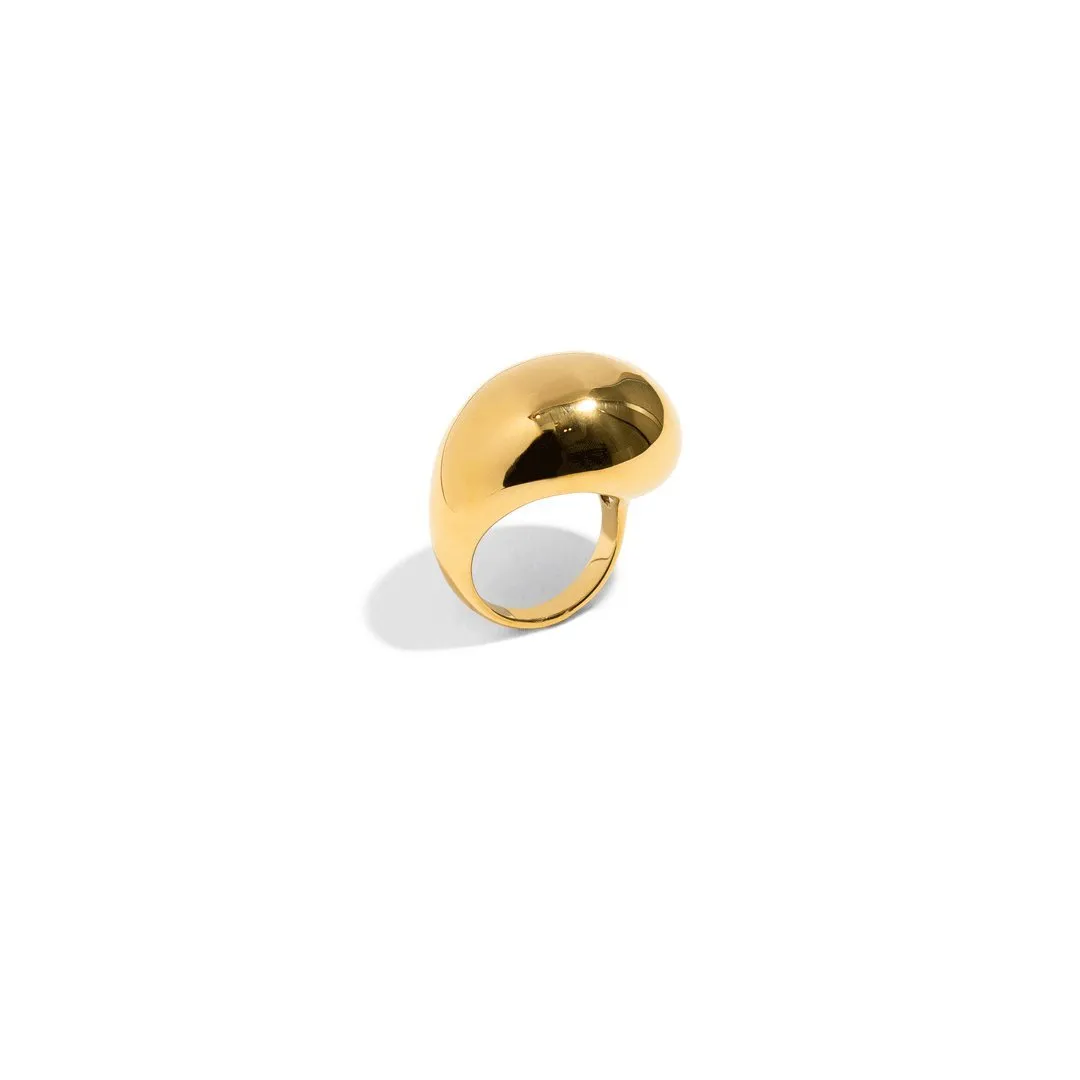 SOUL GOLDEN CHUNKY RING