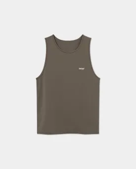 Sports Tank-Top, Men (Cord Brown) -