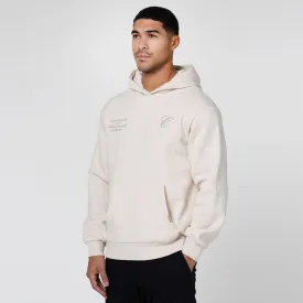 Stacked Script Hoody | Stone