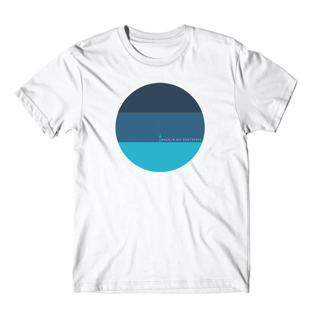 Sunset Colorblock  - Premium Men's Christian T-Shirt