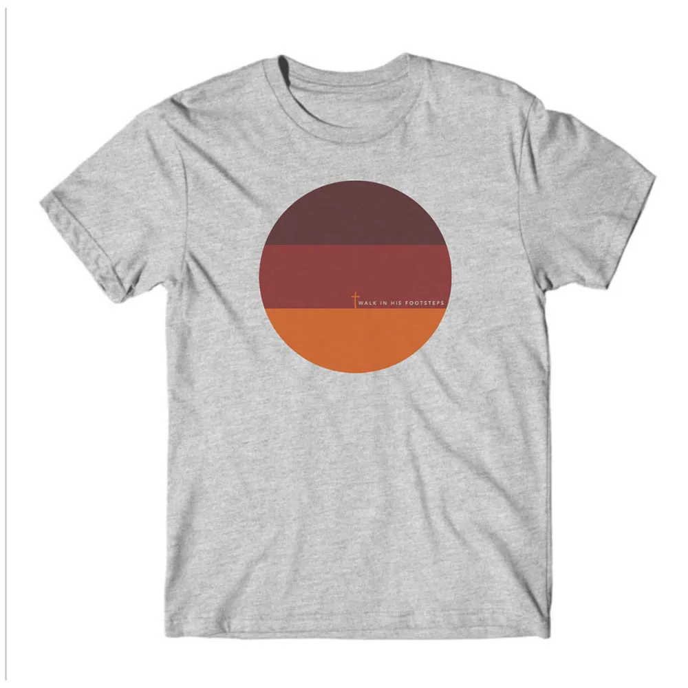 Sunset Colorblock  - Premium Men's Christian T-Shirt