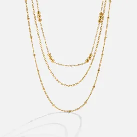 Tessa Triple Layered Necklace