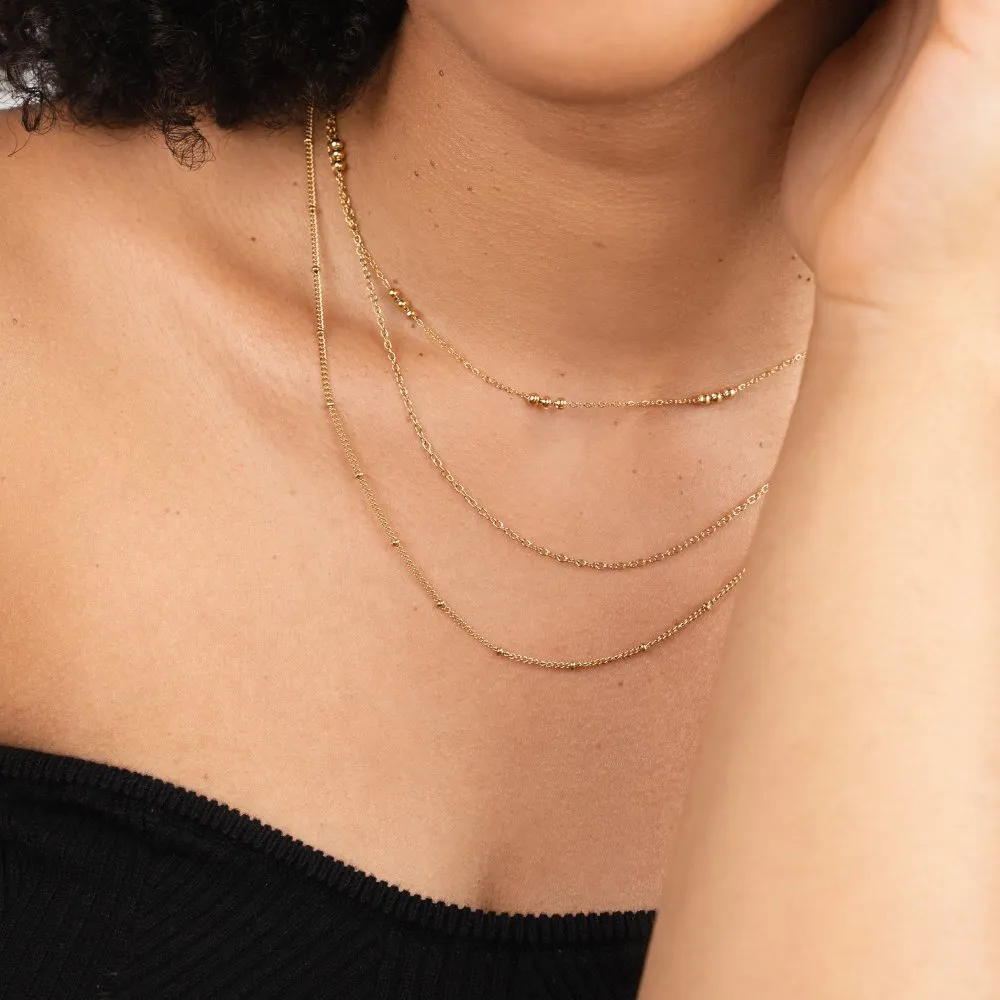 Tessa Triple Layered Necklace