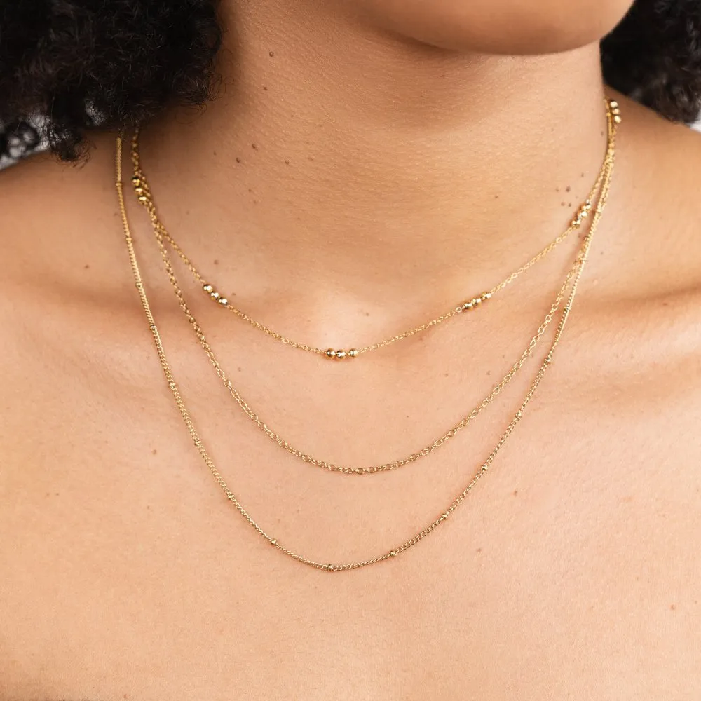 Tessa Triple Layered Necklace