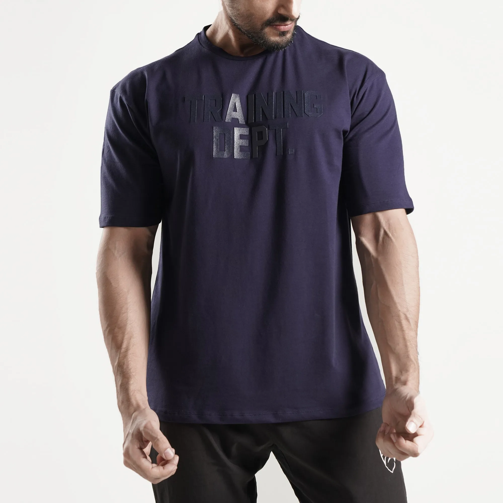 Tf-Premium Navy Athletic DEPT Tee