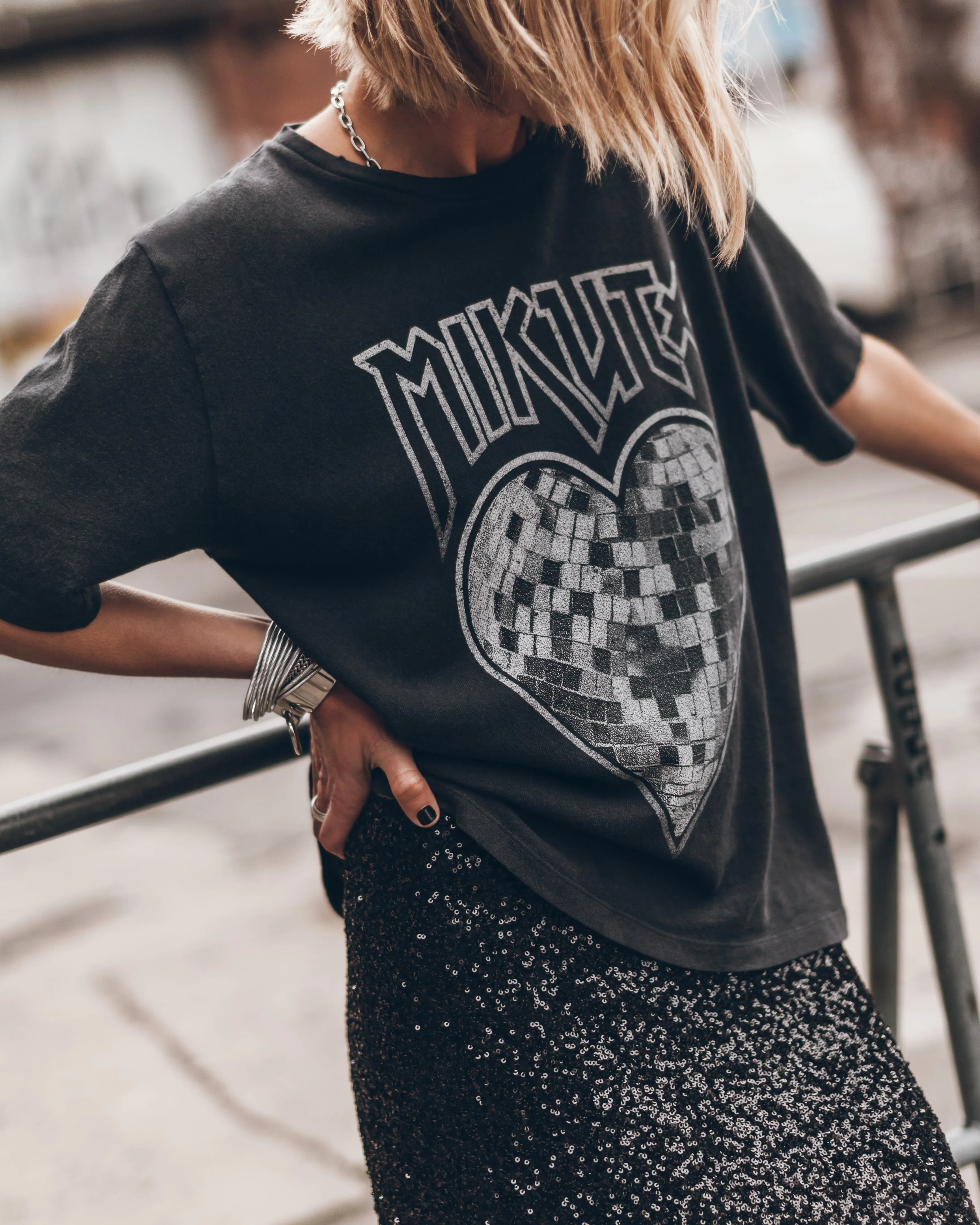 The Dark Disco Heart Vintage T-Shirt