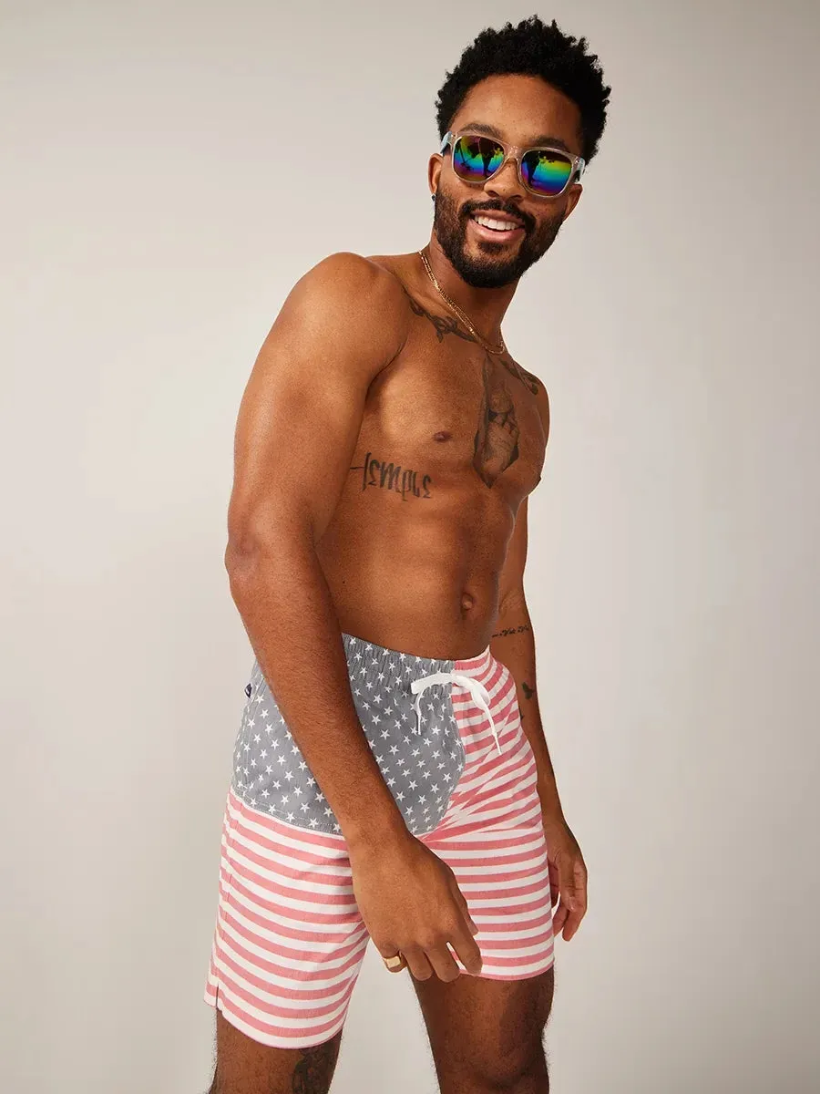 The Mericas 7" (Faded Classic Swim Trunk)